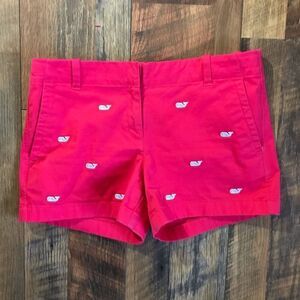 Vineyard Vines girls pink shorts Size 14 whales cute preppy vacation